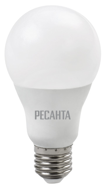 Лампа светодиодная РЕСАНТА LL-R-A65-15W-230-4K-E27 в Брянске