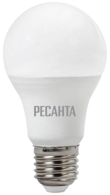 Лампа светодиодная РЕСАНТА LL-R-A60-11W-230-3K-E27